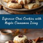 Espresso Chai Cookies with Maple Cinnamon Icing Recipe