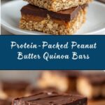 Peanut Butter Quinoa Protein Bars Recipe