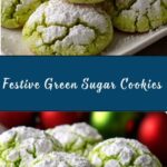 Festive Green Sugar Cookies Recipe