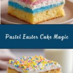 Easy Pastel Easter Cake Recipe