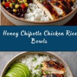 Honey Chipotle Chicken Rice Bowls Recipe
