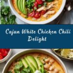 Creamy Cajun White Chicken Chili Recipe