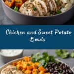 Chicken and Sweet Potato Bowls Recipe