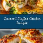 Broccoli Cheddar Stuffed Chicken Recipe