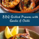 BBQ Grilled Prawns with Garlic, Lemon & Chilli Recipe