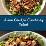 Asian Chicken Cranberry Salad Recipe