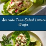 Avocado Tuna Salad Lettuce Wraps Recipe