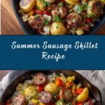 Summer Sausage Skillet with Andouille Sausage Recipe
