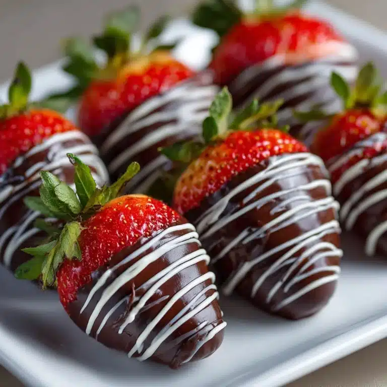 Chocolate Covered Strawberries Recipe