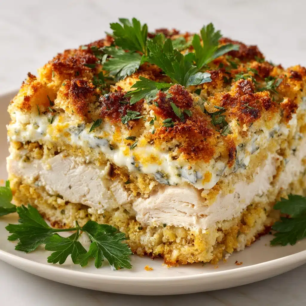Chicken and Stuffing Casserole Recipe - Recipe Image
