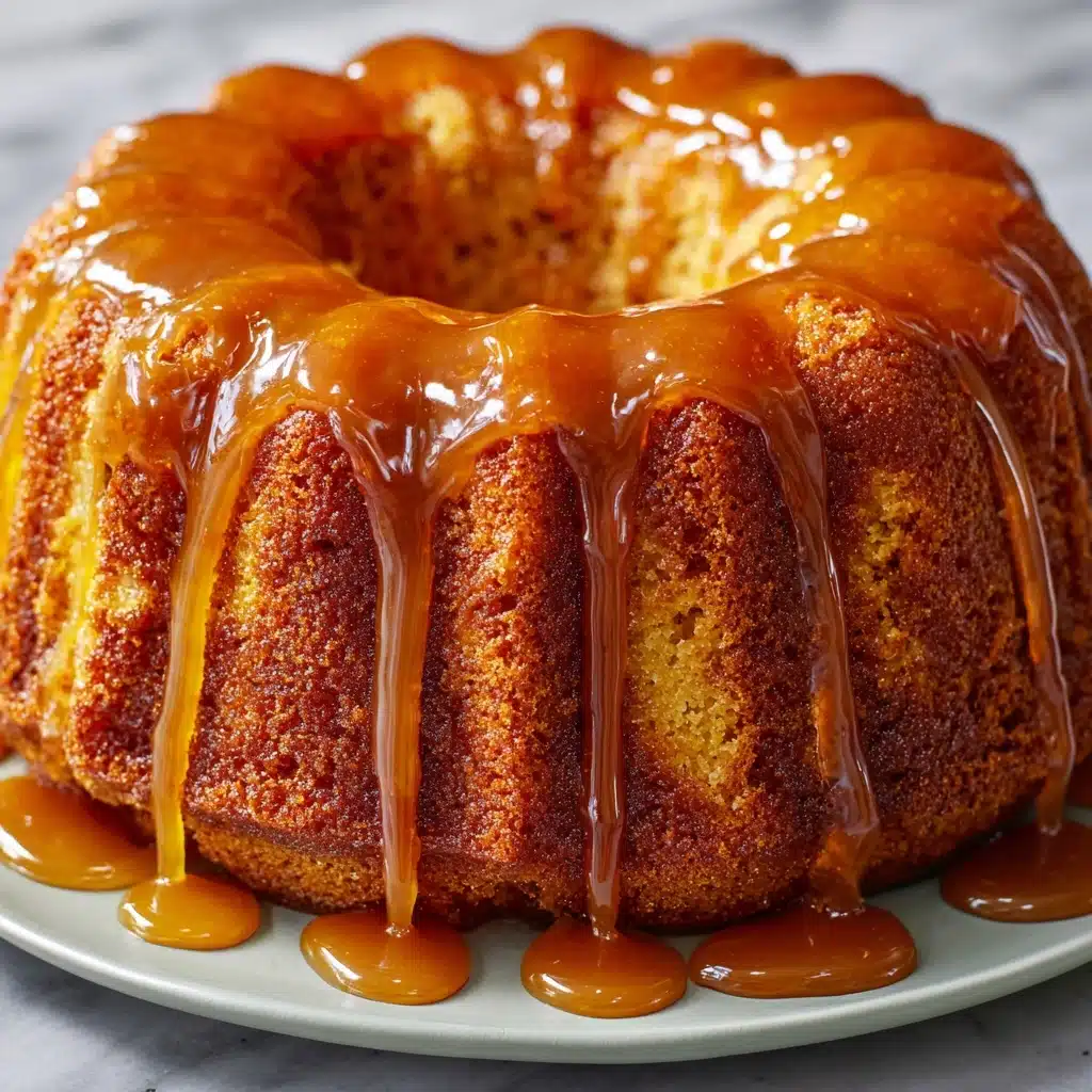 Pineapple Juice Cake with Sweet Tropical Glaze Recipe - Recipe Image