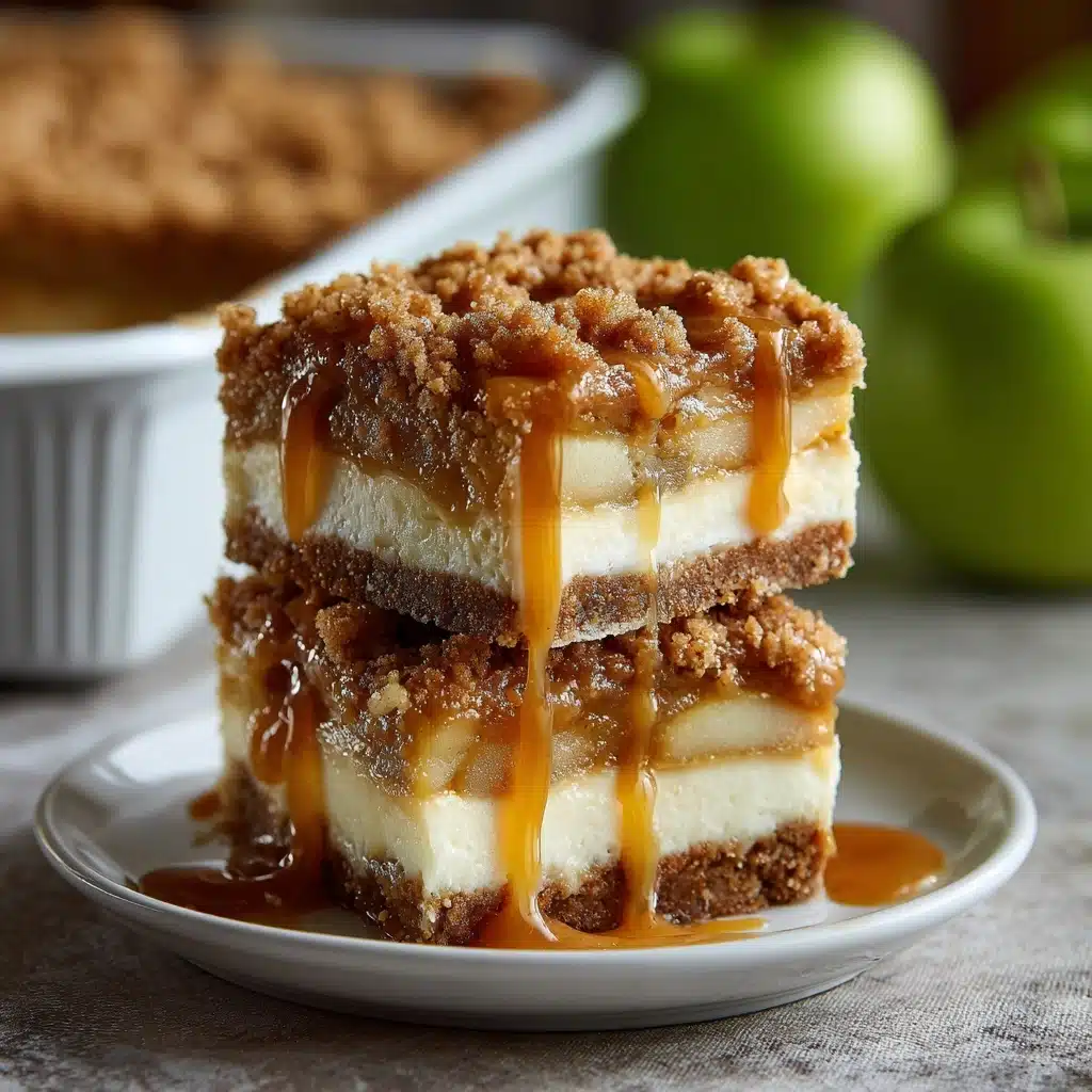 Apple Cheesecake Bars Recipe - Recipe Image