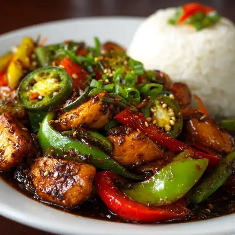 Spicy Jalapeño Chicken Stir-Fry Recipe