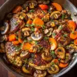 Black Pepper Chicken with Mushrooms Recipe