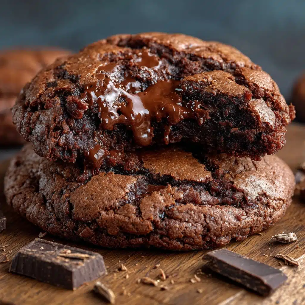 Chocolate Fudge Cookies Recipe - Recipe Image