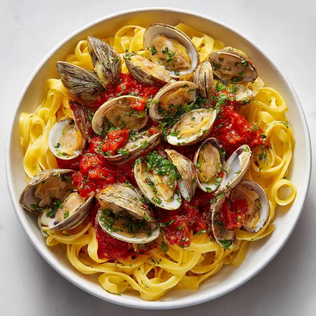 Linguine and Clams with Tomatoes Seafood Pasta Recipe