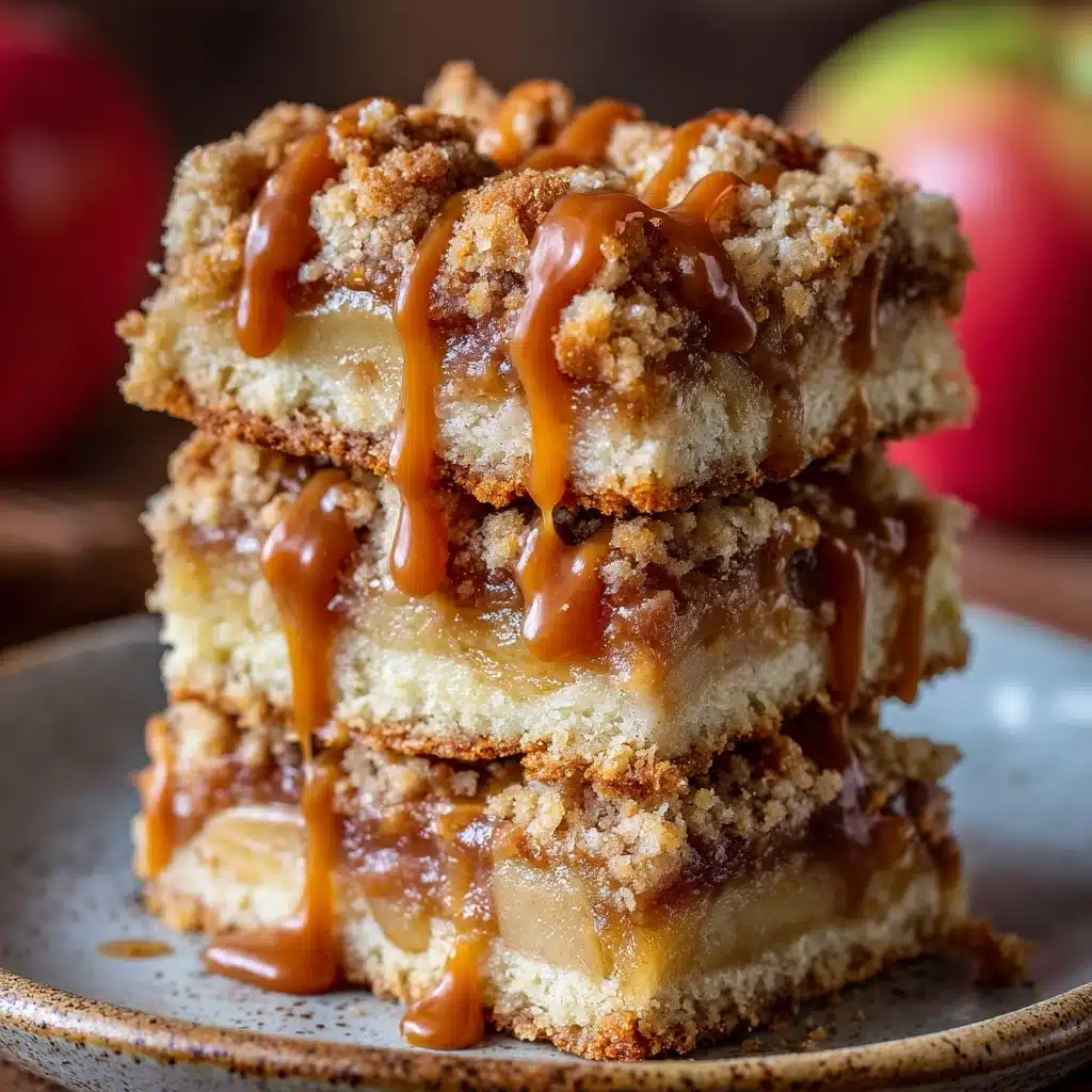 Caramel Apple Bars Recipe - Recipe Image