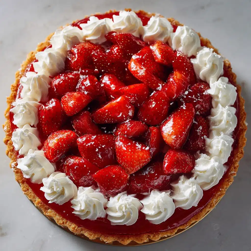 Strawberry Icebox Pie Recipe - Recipe Image