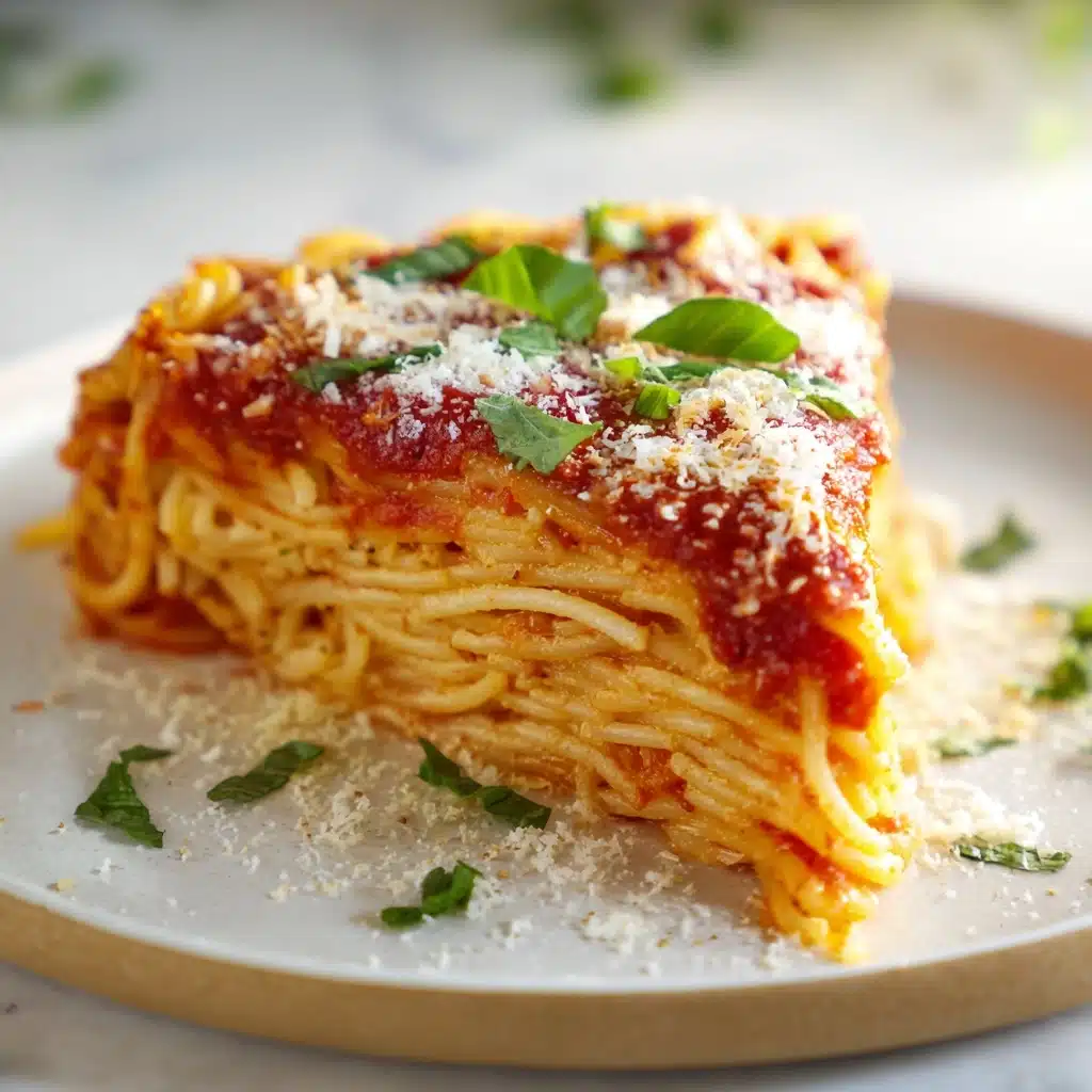 Spaghetti Pie Recipe - Recipe Image