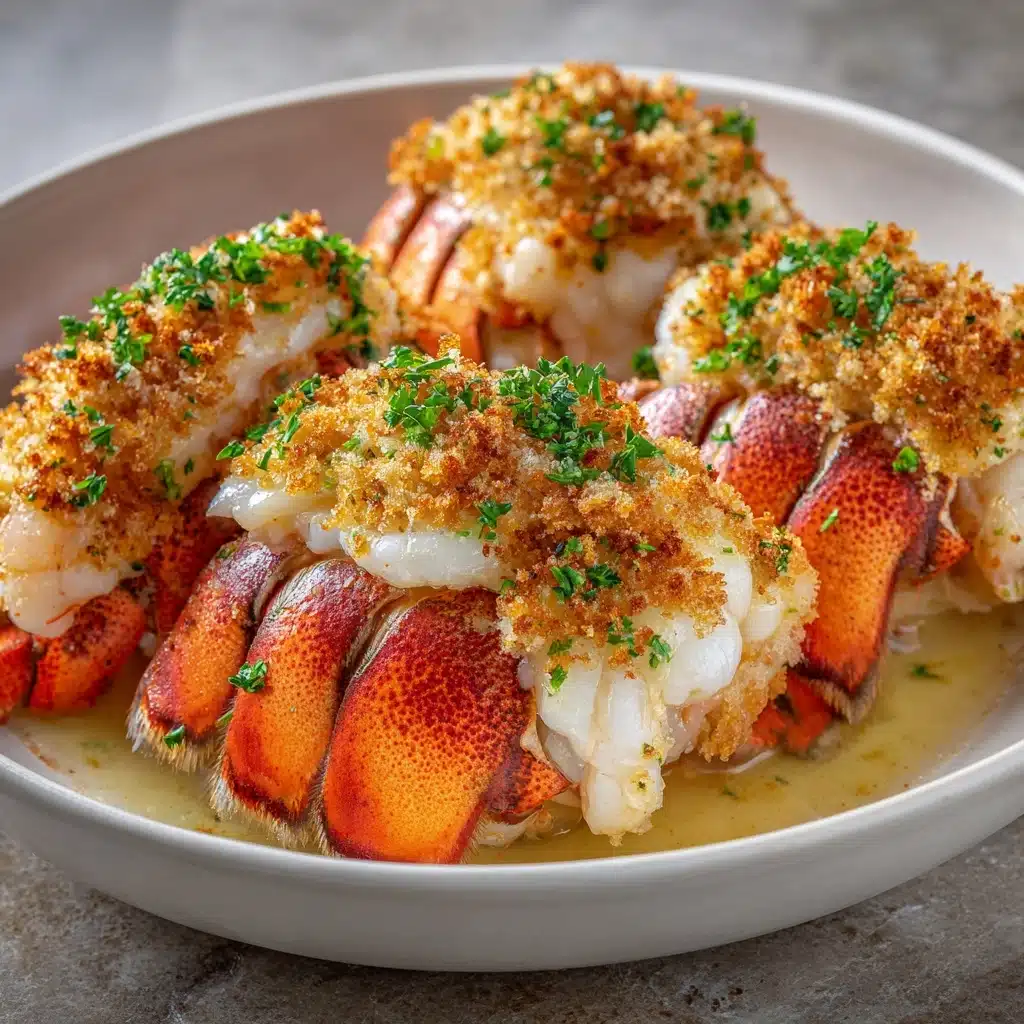 Crispy Lobster Bites with Garlic Butter Sauce Recipe - Recipe Image