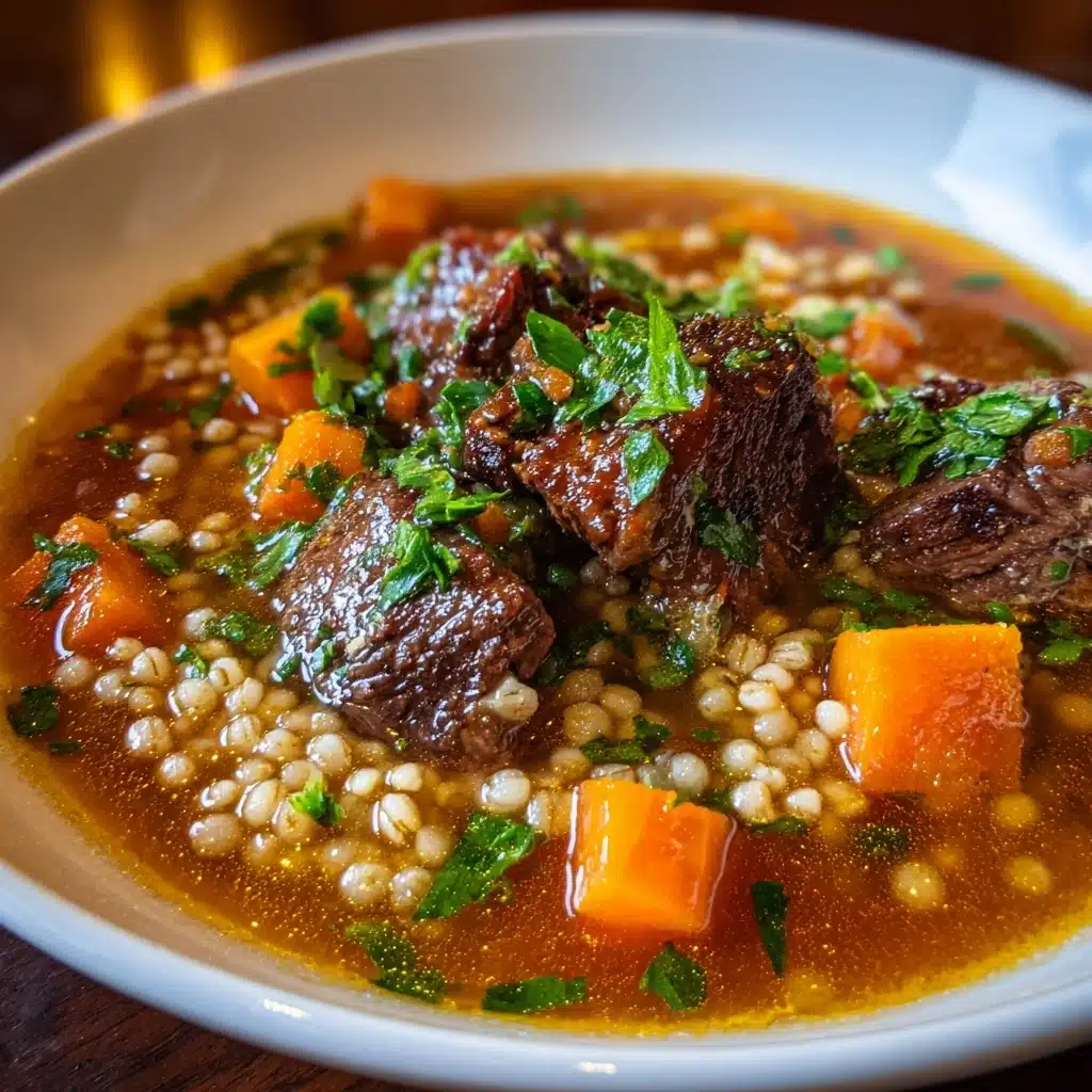Beef and Barley Soup Recipe - Recipe Image