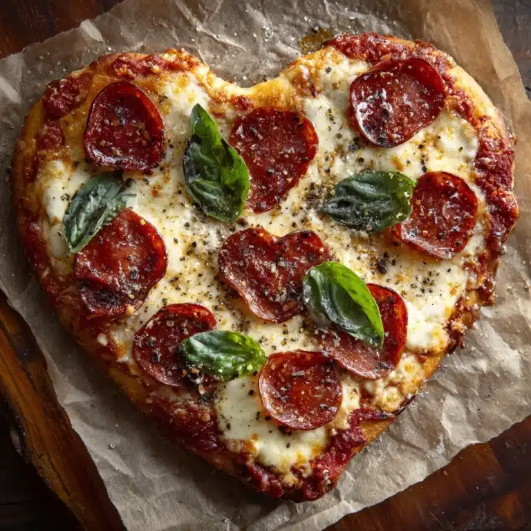 Heart-Shaped Pizza Recipe