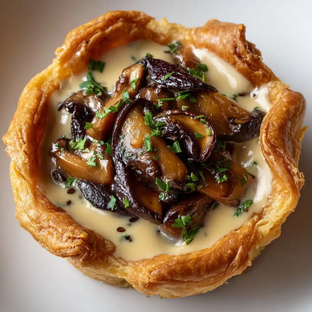 Oyster Tarts with Creamy Sauce Recipe - Recipe Image
