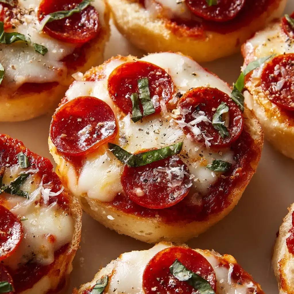 Easy Pizza Bagel Bites Recipe - Recipe Image