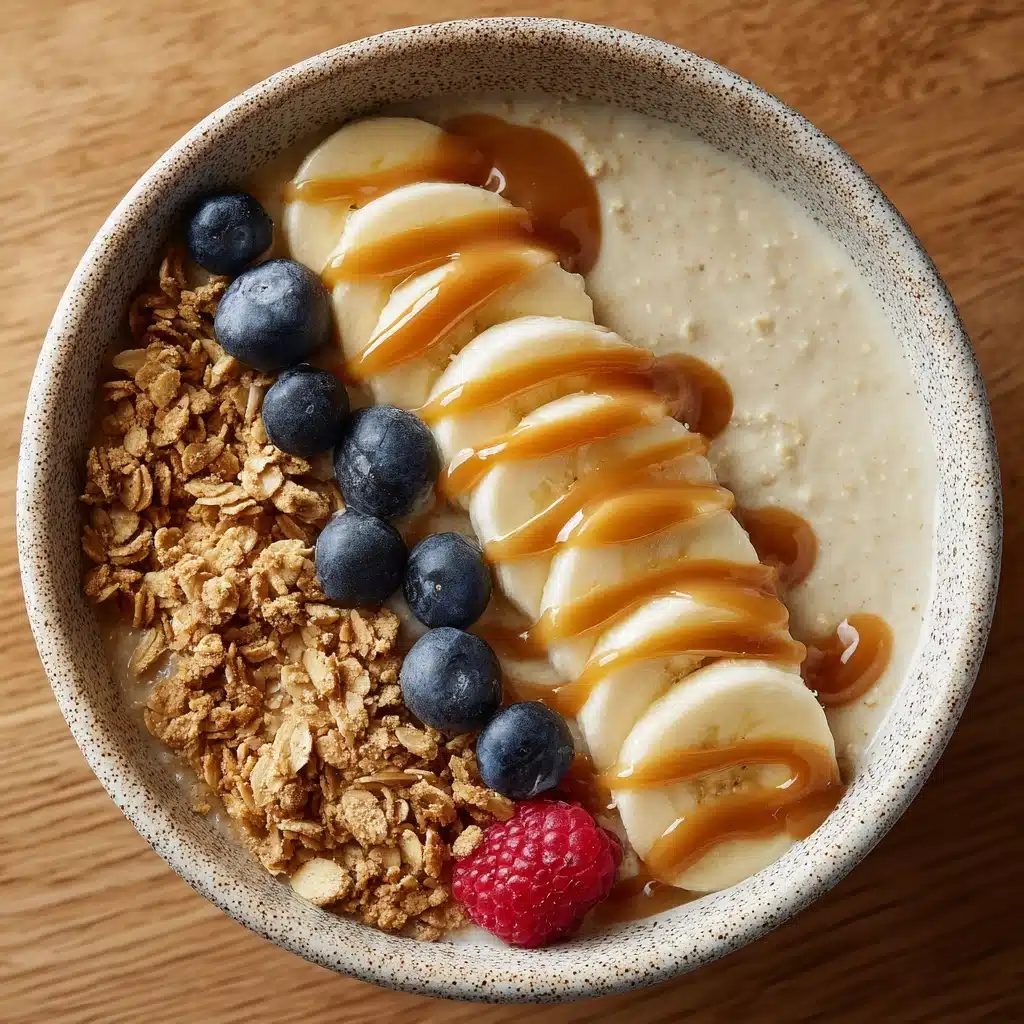 Caramelized Banana Split Overnight Oats Recipe - Recipe Image