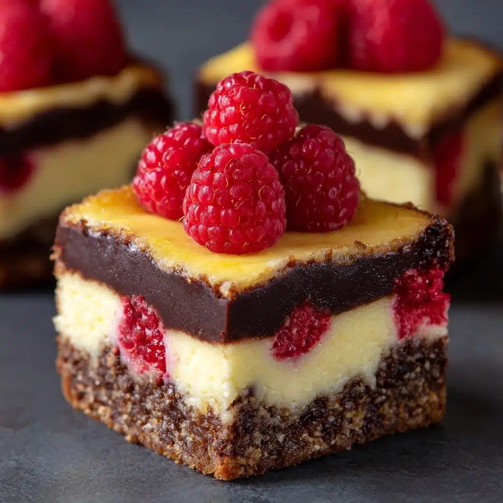 Raspberry Cheesecake Bars Recipe - Recipe Image