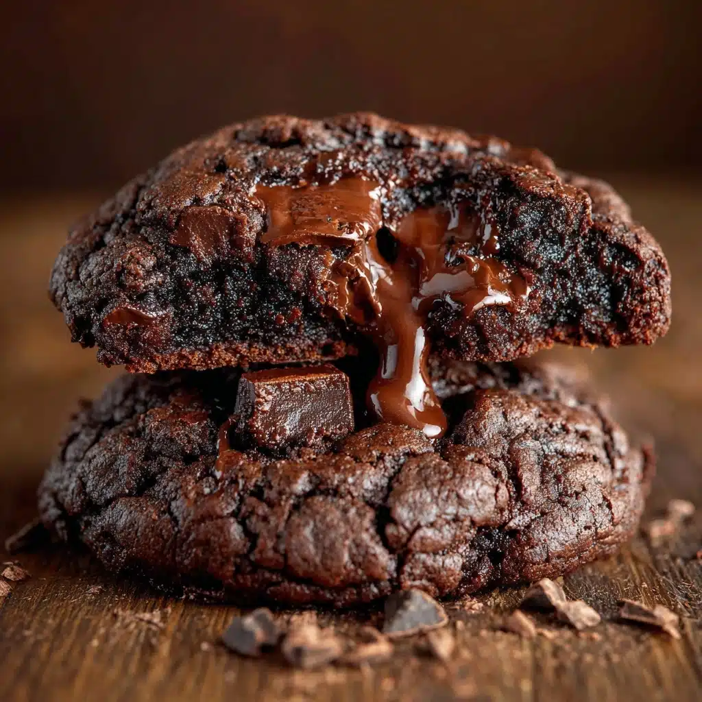 Chocolate Fudge Cookies Recipe - Recipe Image