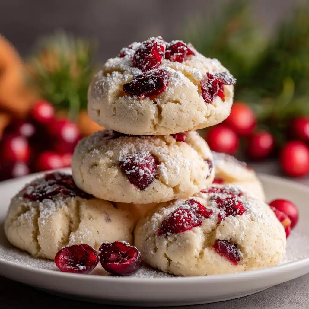 Orange Cranberry Ricotta Cookies Recipe - Recipe Image