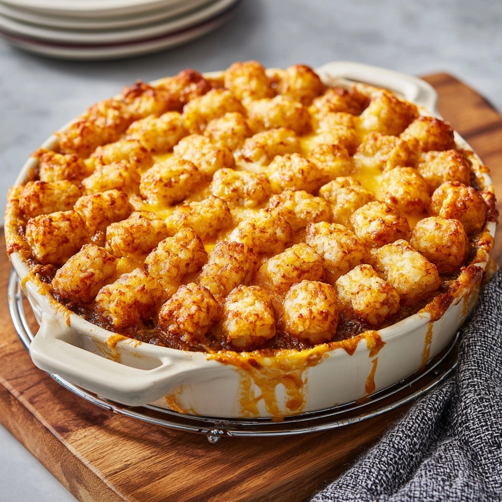Tater Tots Casserole Recipe - Recipe Image