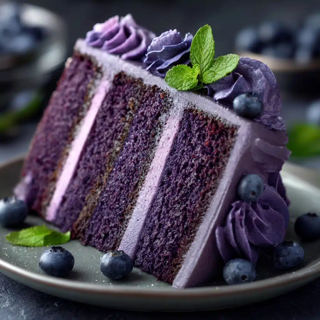 Purple Velvet Cake Recipe - Recipe Image