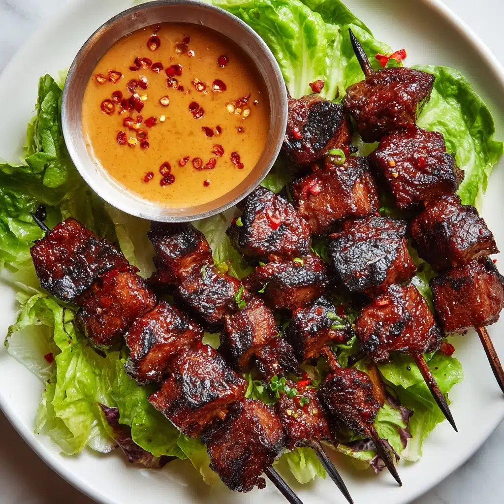 Grilled Thai Coconut Chicken Skewers Recipe