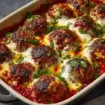 Dump and Bake Meatball Casserole Recipe