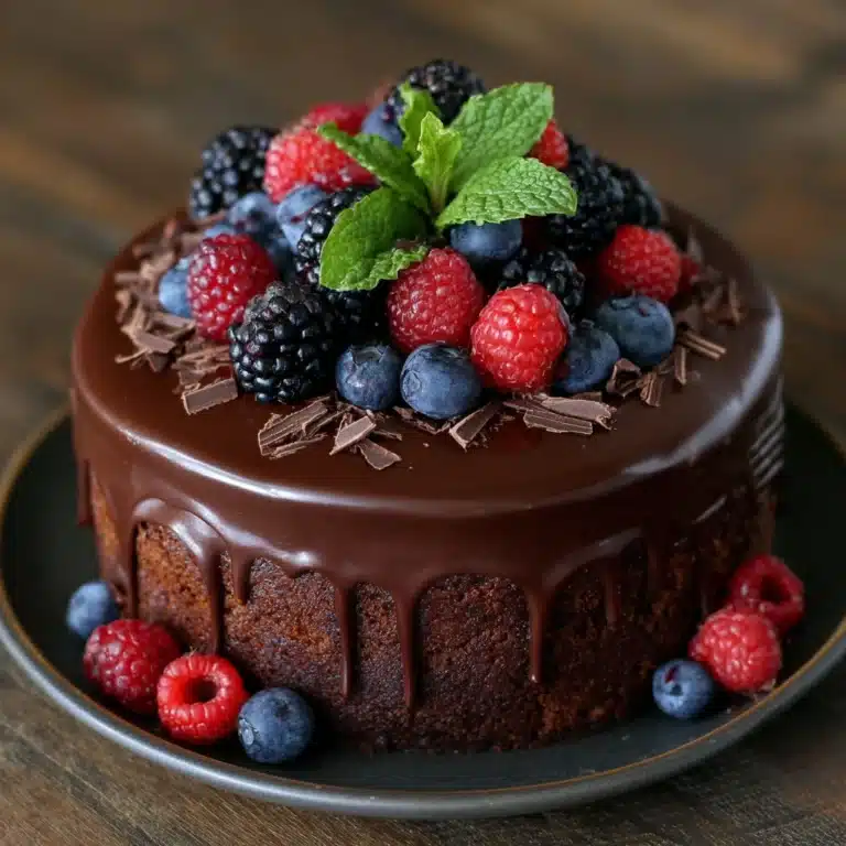Easy Chocolate Fudge Cake Recipe