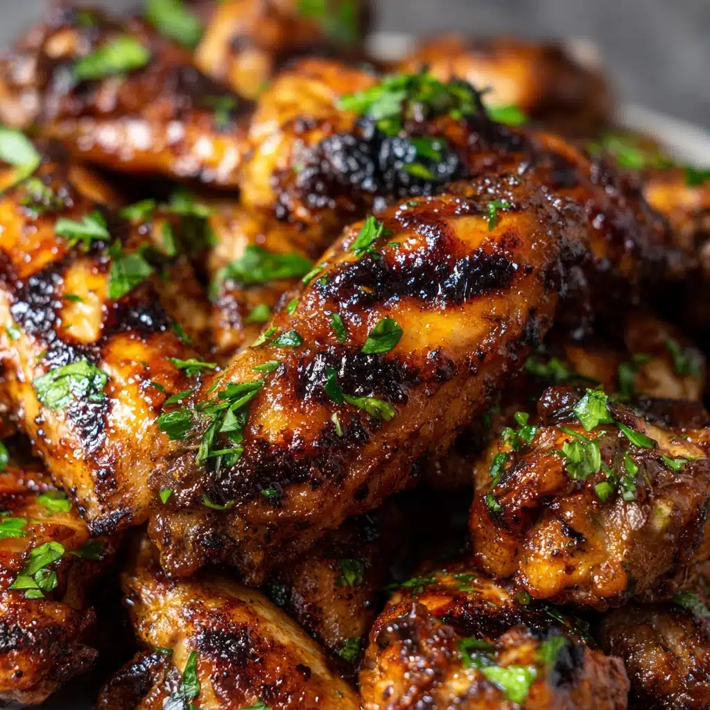 Honey Garlic Jerk Chicken Wings Recipe - Recipe Image