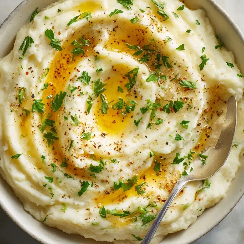 Easy Creamy Cauliflower Mashed Potatoes Recipe - Recipe Image