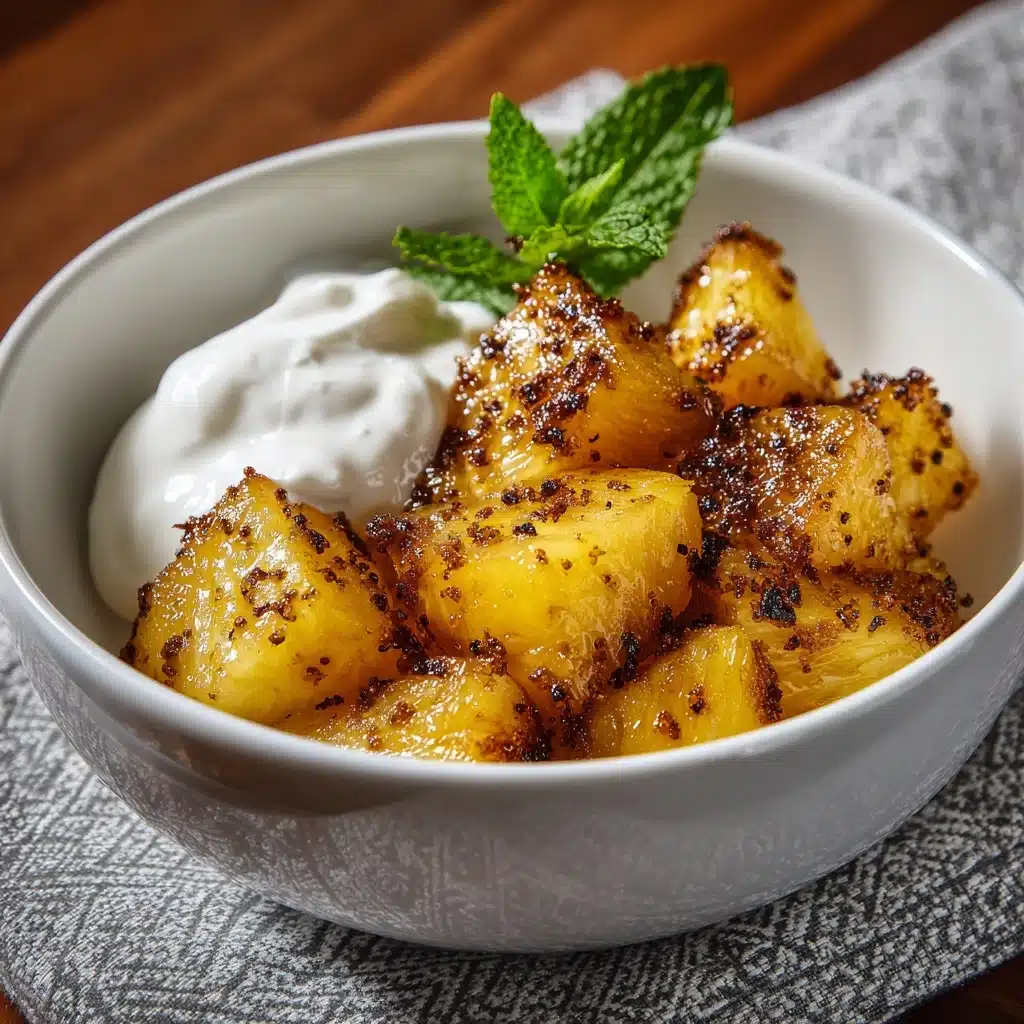 Cinnamon Fried Pineapple Recipe - Recipe Image