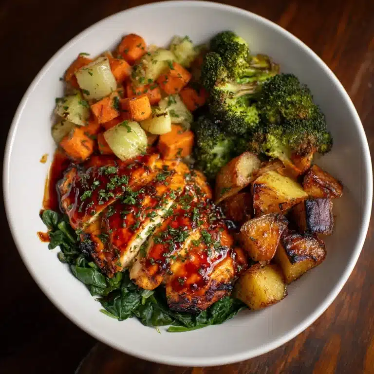 Chicken and Roasted Potato Bowl Recipe