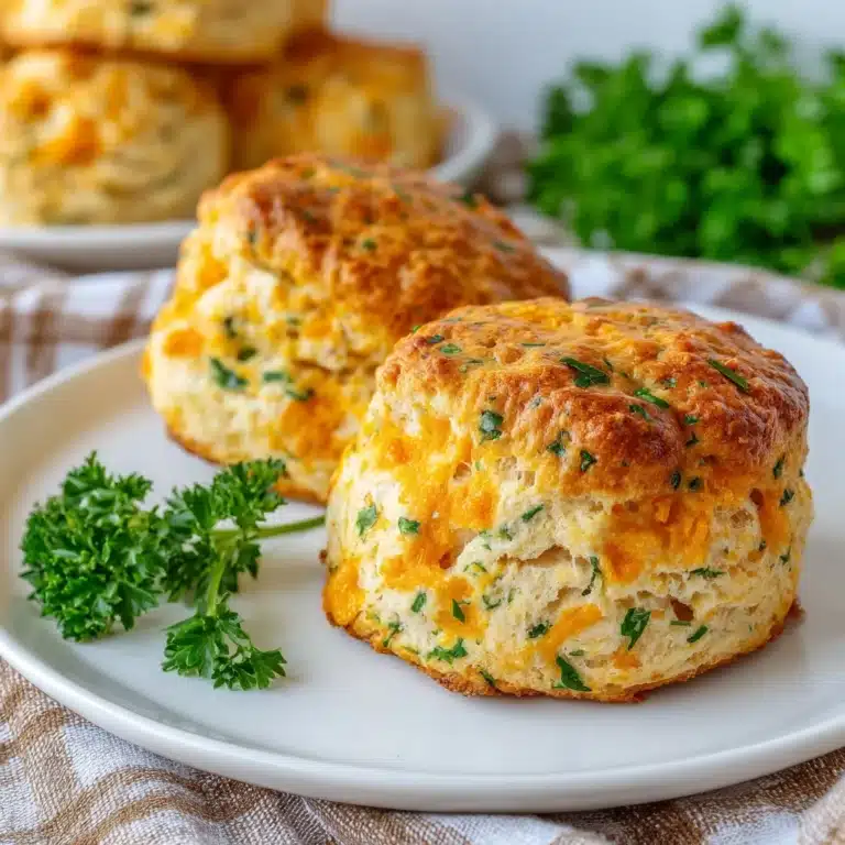 Leek and Cheese Biscuits Recipe