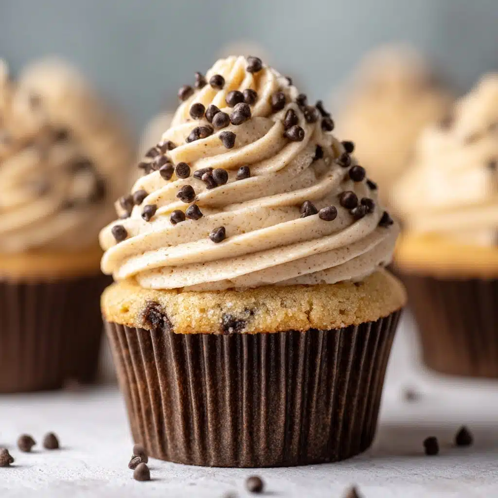 Chocolate Chip Cookie Dough Cupcakes Recipe - Recipe Image