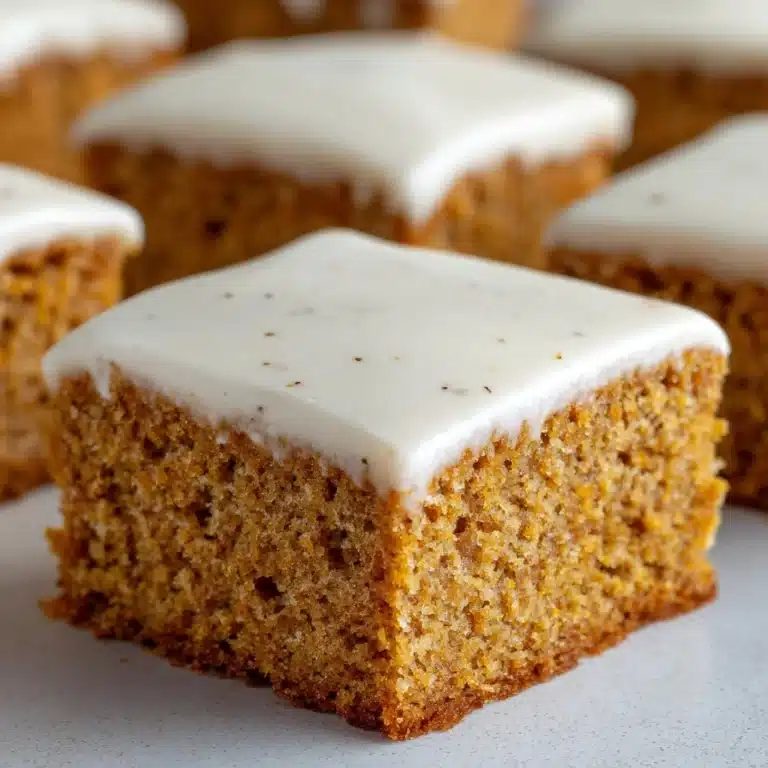Pumpkin Bars with Cream Cheese Frosting Recipe