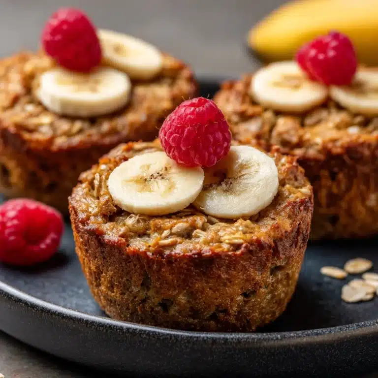 Healthy Banana Oat Muffins Recipe