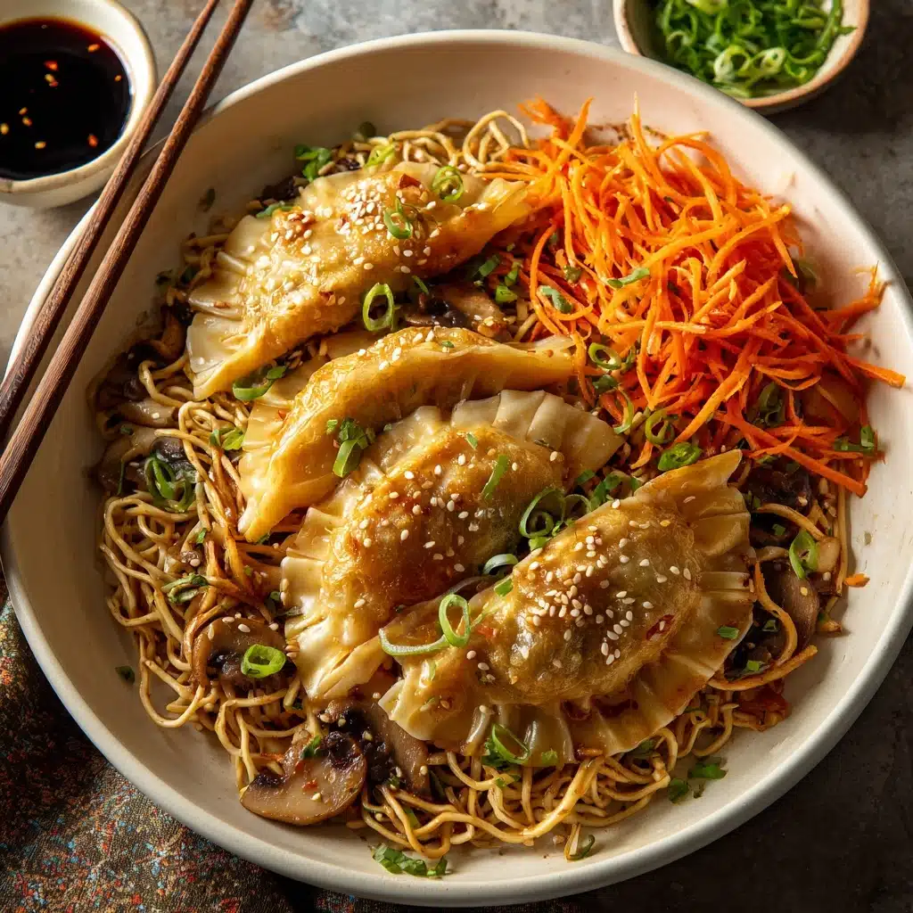 Potsticker Noodle Bowls Recipe