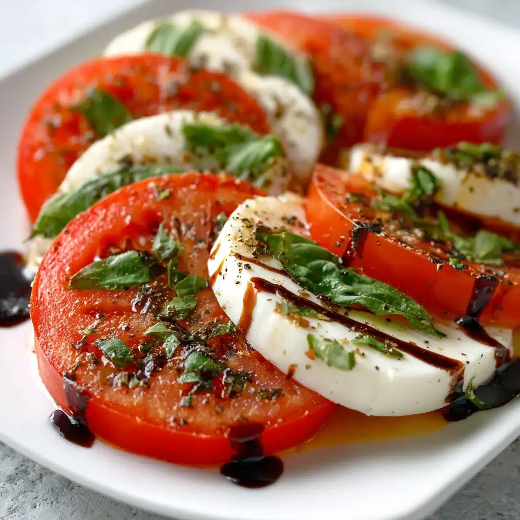Caprese Salad with Balsamic Glaze Recipe - Recipe Image