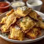 Fried Ravioli with Marinara Dipping Sauce Recipe