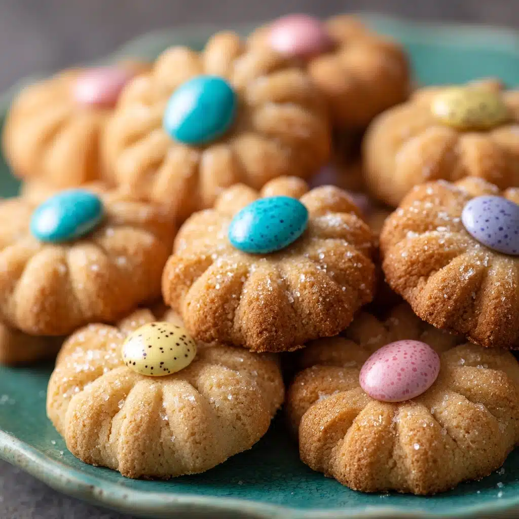 Easter Bunny Button Cookies Recipe - Recipe Image
