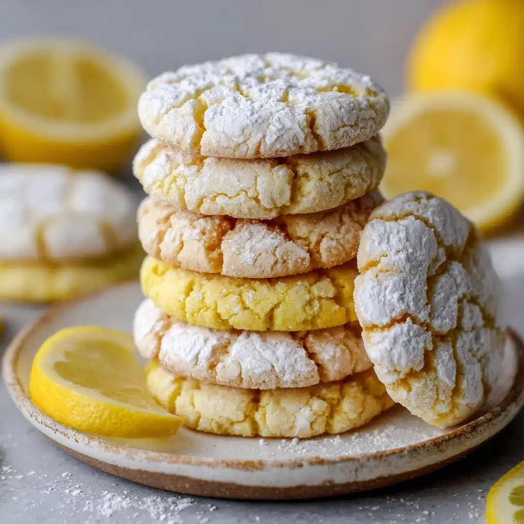 Gluten-Free Almond Flour Lemon Cookies Recipe
